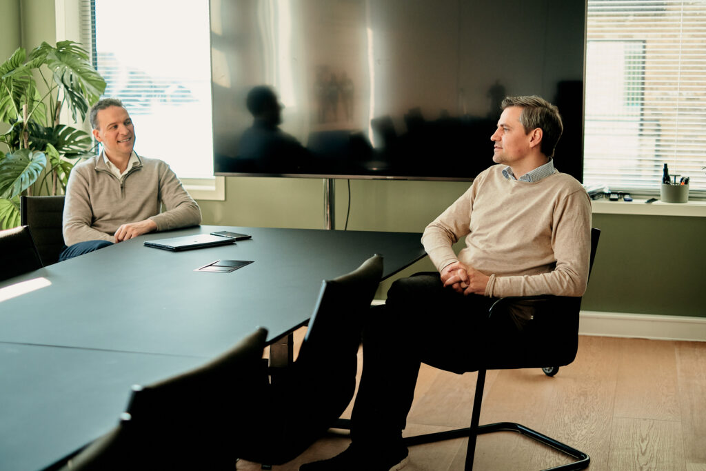 De nye eierne Rolf Michaelsen og Thomas Seljevoll.